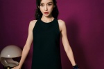 Angelababy red show magazine photo pictures