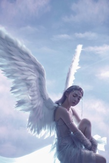 唯美天使女生手機壁紙