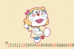 May 2022 Doraemon Twelve Constellations Calendar Wallpaper