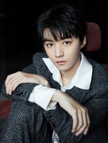 Wang Junkai retro modern gentleman handsome photo