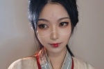 Imitation Liu Yexi makeup ancient style beauty mobile wallpaper