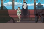 Spirited Away anime text mobile wallpaper