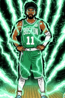 欧文卡通版手机壁纸