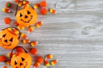 Halloween pumpkin lantern picture material wallpaper