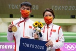 Zhang Changhong shoots men's 50m rifle three-position gold medal