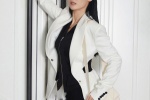 Cecilia Cheung pure white silhouette suit super A photo pictures