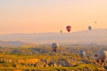 Türkiye Cappadocia hot air balloon pictures wallpaper