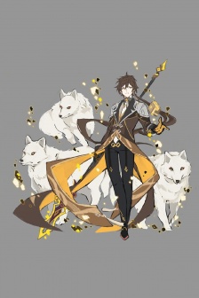 Genshin Impact mobile game cartoon mobile wallpaper