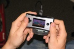 Physical picture of Nintendo GBM game console