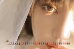 2022年5月性感纱裙美女桌面日历壁纸