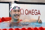 Zhang Yufei wins silver medal in women's 100m butterfly