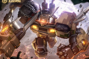 King of Glory Dian Wei Tiejia's Heart HD desktop wallpaper