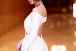 Rainie Yang glamorous and sexy photo in one-shoulder dress