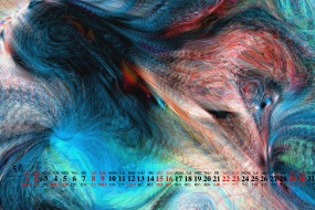 Personalized creative desktop calendar wallpaper for May 2021