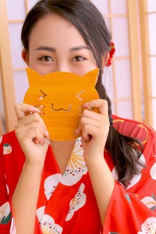 Kimono beauty mobile wallpaper picture