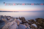 May 2022 sea seaside scenery calendar wallpaper