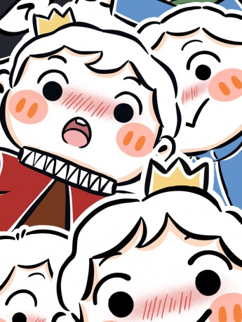 Prince Porgy's simple drawing mobile wallpaper