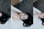 Yang Mi’s charming and sexy photo with curly hair and red lips