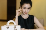 angelababy elegant little black dress photo