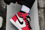 Nike AJ1 Chicago on-foot pictures