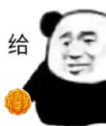 Emoji package of eating panda head