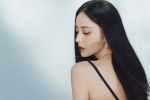 Guli Nazha sexy photo in black backless dress
