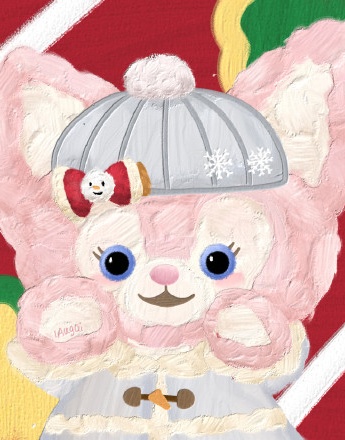 玲娜貝兒聖誕主題頭像