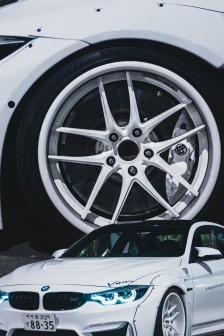 汽車輪轂高清手機壁紙