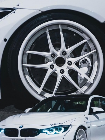 汽車輪轂高清手機壁紙