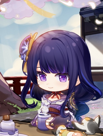 可爱Q版雷神手机壁纸