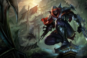 League of Legends Shadow Stream Lord Zed original wallpaper