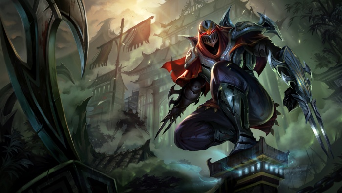 League of Legends Shadow Stream Lord Zed original wallpaper