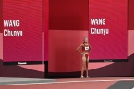 Wang Chunyu finished fifth in women's 800 meters