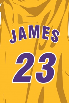 NBA球星球衣手机壁纸