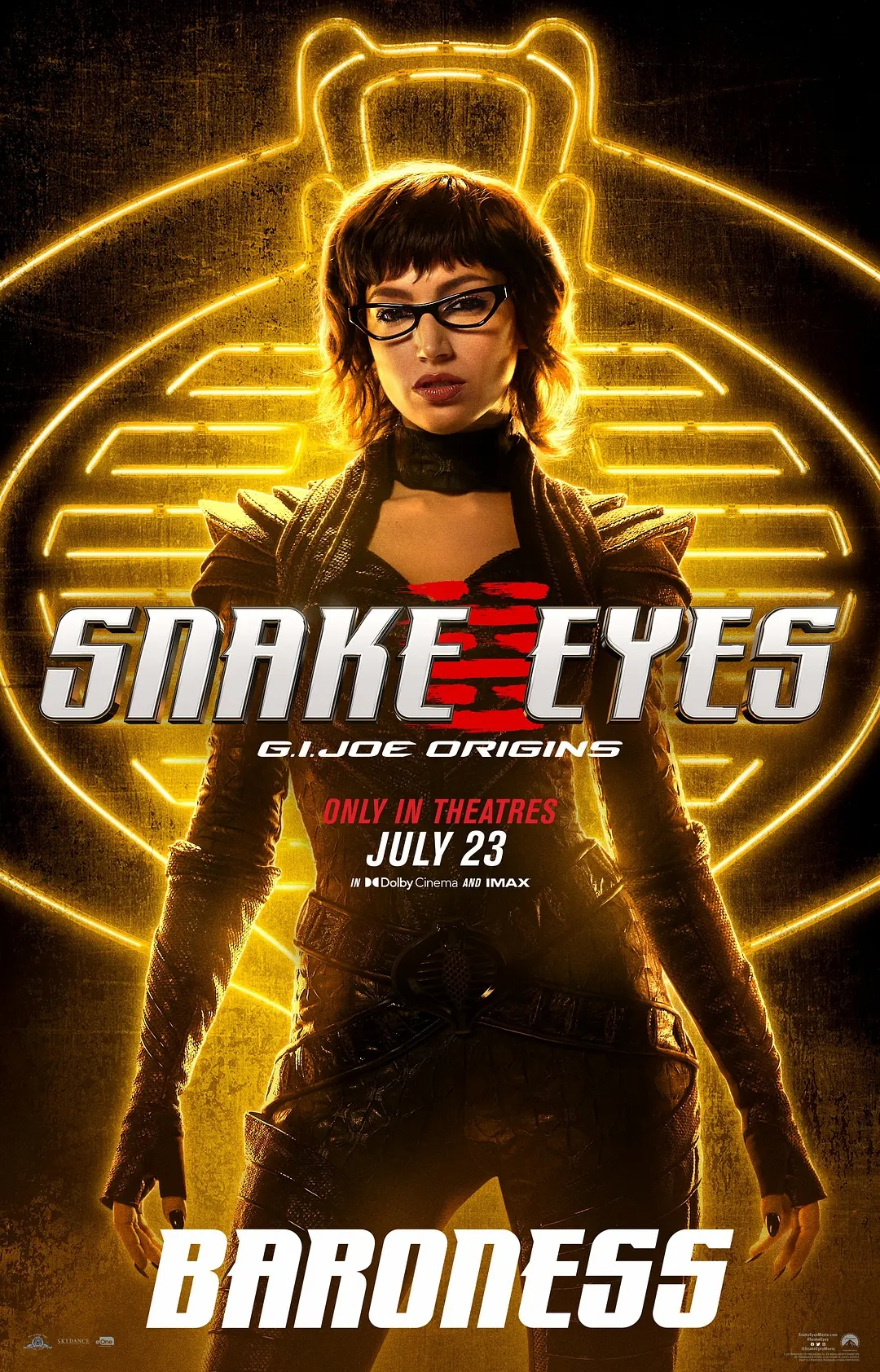 电影《特种部队：蛇眼起源》海报图片