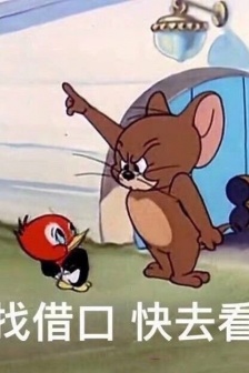 cat and mouse emoticon pack