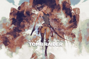 Tomb Raider series 25th anniversary hand-painted computer wallpaper