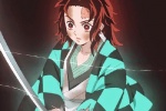 Tanjiro's long hair self-cut avatar