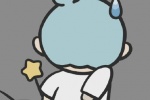Sanrio doll scratching butt avatar