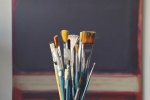 HD brush and paint material picture wallpaper