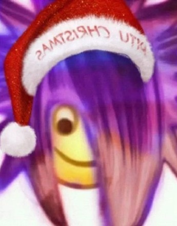 Christmas killing mat style avatar