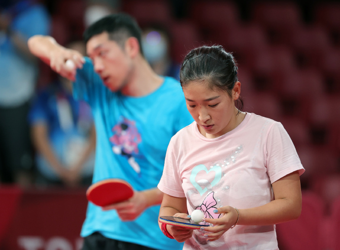 中国乒乓球队备战东奥会极清美图大赏