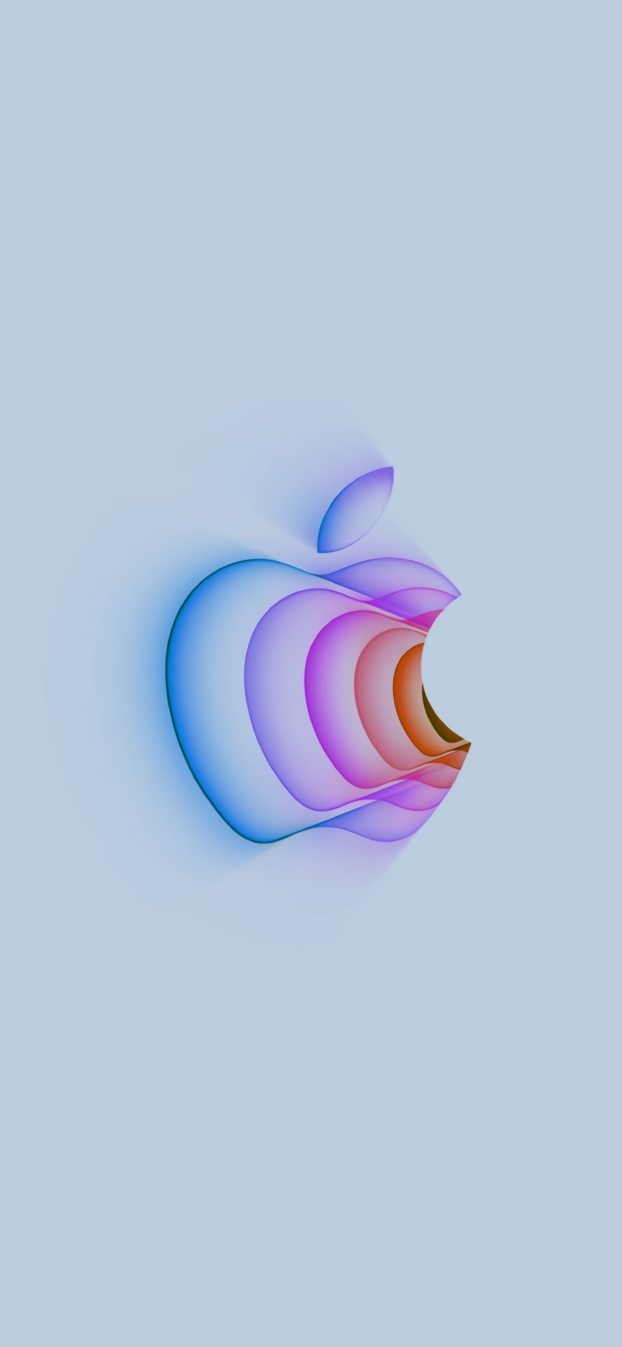 苹果多彩元素logo手机壁纸