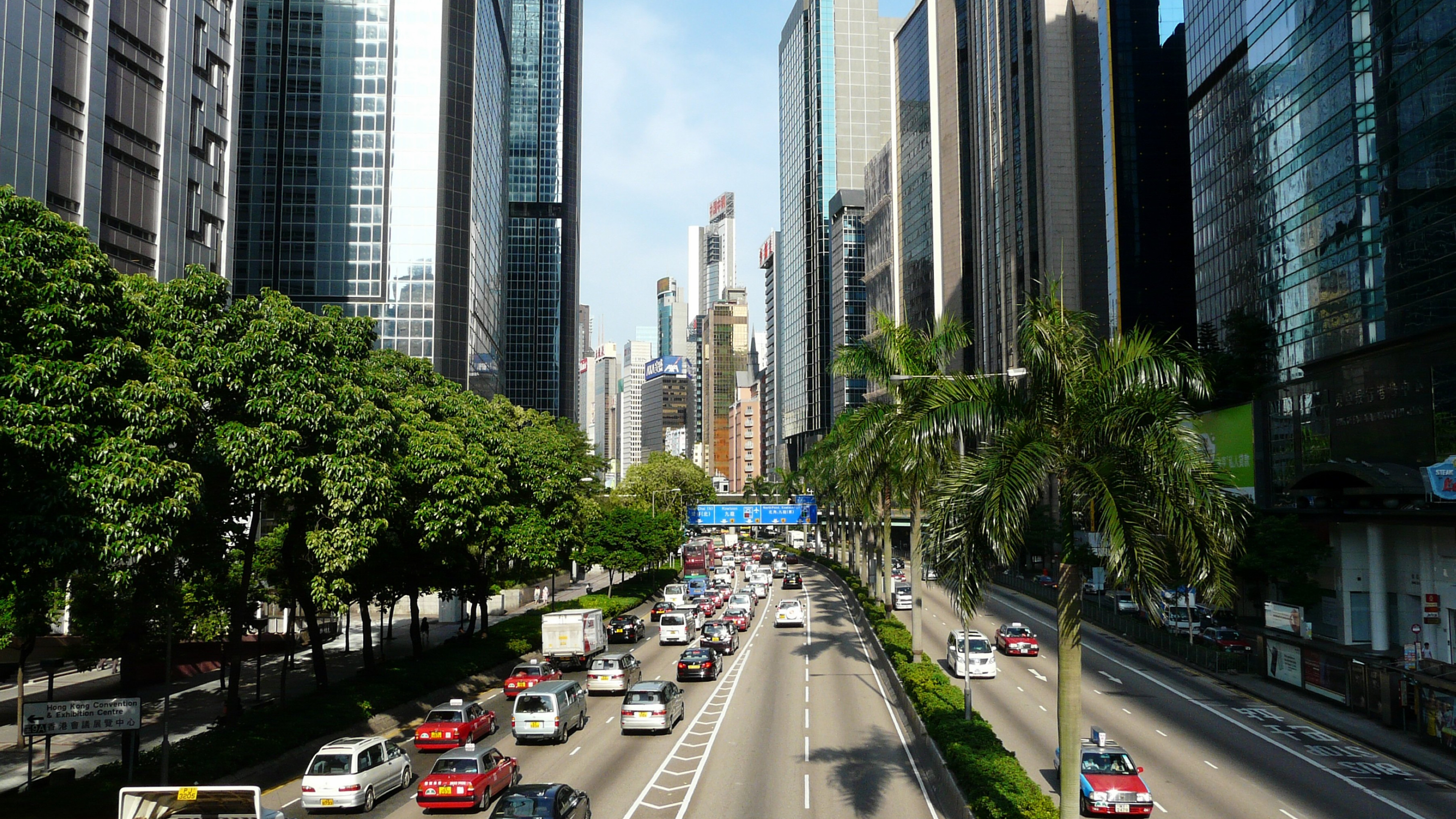 香港建筑风景图片桌面壁纸