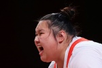 Li Wenwen wins gold medal in weightlifting women's 87kg and above