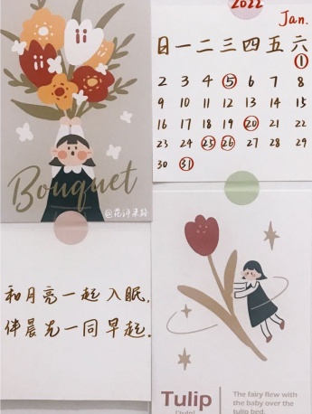 January 2022 New Year Calendar Wallpaper