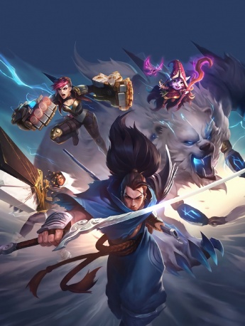 League of Legends HD illustration mobile wallpaper