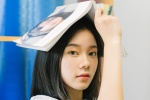 High school beauty graduation season beautiful uniform photo