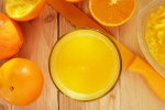 Freshly squeezed orange juice poster picture material wallpaper