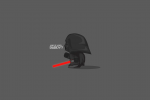 Star Wars Darth Vader Cartoon Computer Wallpaper